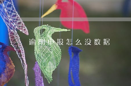 逾期申报怎么没数据 逾期申报怎么没数据