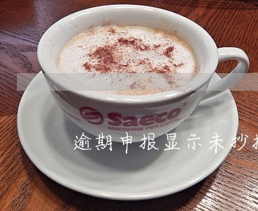 逾期申报显示未抄报 逾期申报显示未抄报