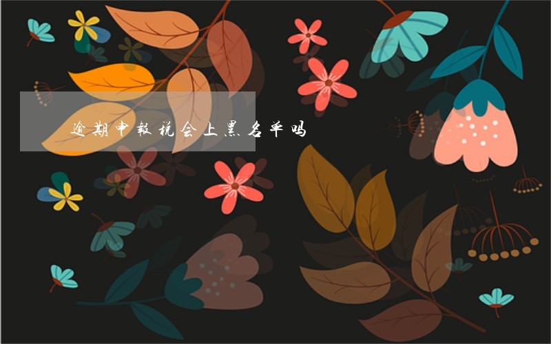 逾期申报税会上黑名单吗 逾期申报税会上黑名单吗