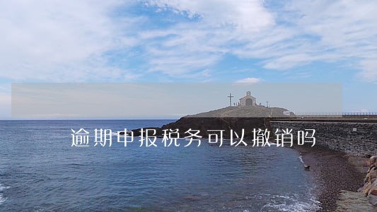 逾期申报税务可以撤销吗 逾期申报税务可以撤销吗