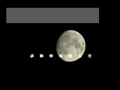 逾期申报第二次 逾期申报第二次