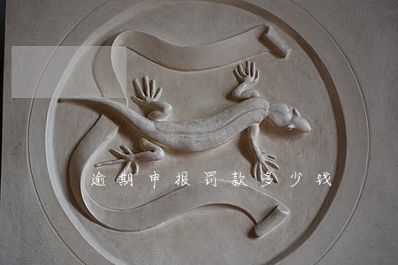 逾期申报罚款多少钱