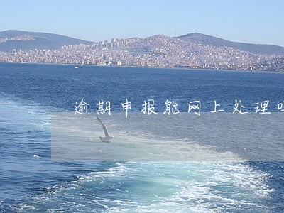 逾期申报能网上处理吗 逾期申报能网上处理吗