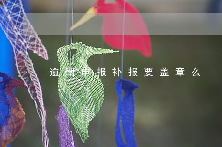 逾期申报补报要盖章么 逾期申报补报要盖章么