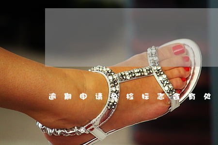 逾期申请免检标志会有处罚吗