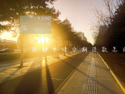 逾期申请分期还款怎么写申请 逾期申请分期还款怎么写申请