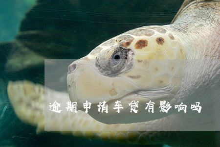 逾期申请车贷有影响吗 逾期申请车贷有影响吗