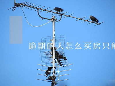 逾期的人怎么买房只能全款吗 逾期的人怎么买房只能全款吗