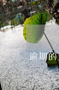 逾期的外经证缴销网上流程