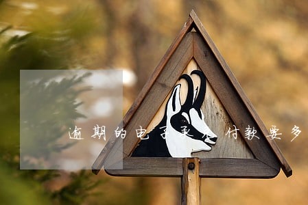 逾期的电子承兑付款要多久 逾期的电子承兑付款要多久