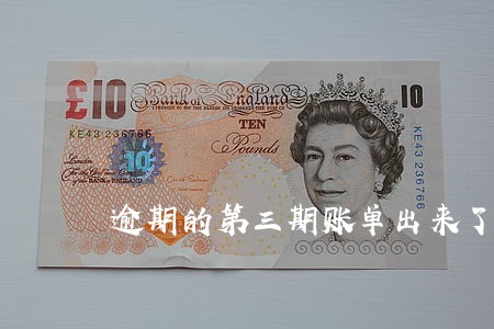 逾期的第三期账单出来了