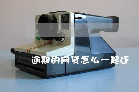 逾期的网贷怎么一起还 逾期的网贷怎么一起还