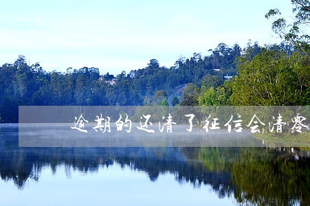 逾期的还清了征信会清零吗 逾期的还清了征信会清零吗