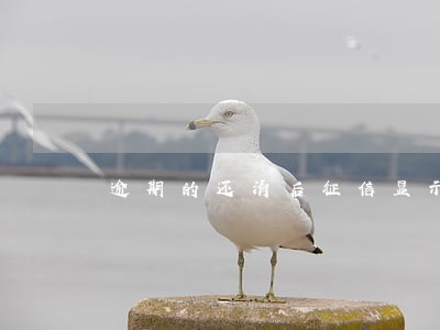 逾期的还清后征信显示未还清 逾期的还清后征信显示未还清