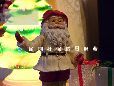 逾期社保减员退费 逾期社保减员退费