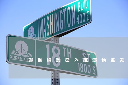 逾期税款已入库滞纳金未入库 逾期税款已入库滞纳金未入库