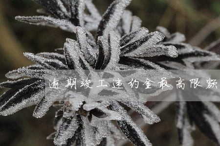 逾期竣工违约金最高限额为多少 逾期竣工违约金最高限额为多少