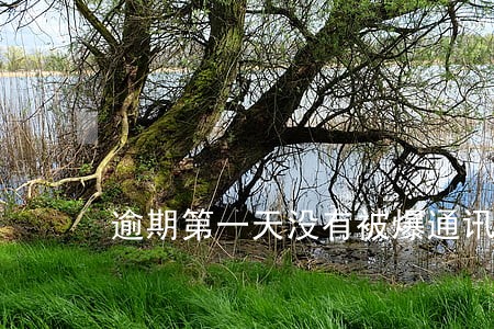 逾期第一天没有被爆通讯录 逾期第一天没有被爆通讯录