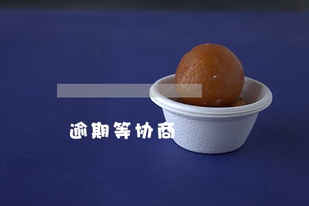 逾期等协商 逾期等协商