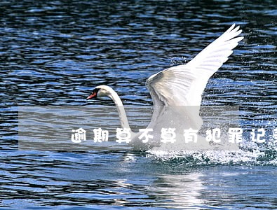 逾期算不算有犯罪记录证明 逾期算不算有犯罪记录证明