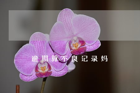 逾期算不良记录妈 逾期算不良记录妈