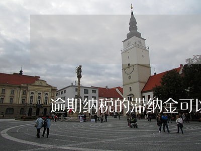 逾期纳税的滞纳金可以退吗 逾期纳税的滞纳金可以退吗