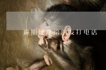 逾期经常给朋友打电话 逾期经常给朋友打电话
