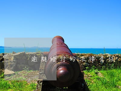 逾期给付的法律责任