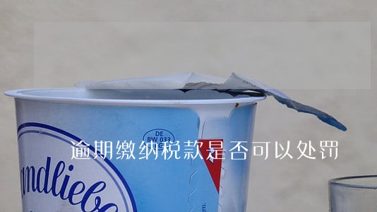 逾期缴纳税款是否可以处罚 逾期缴纳税款是否可以处罚