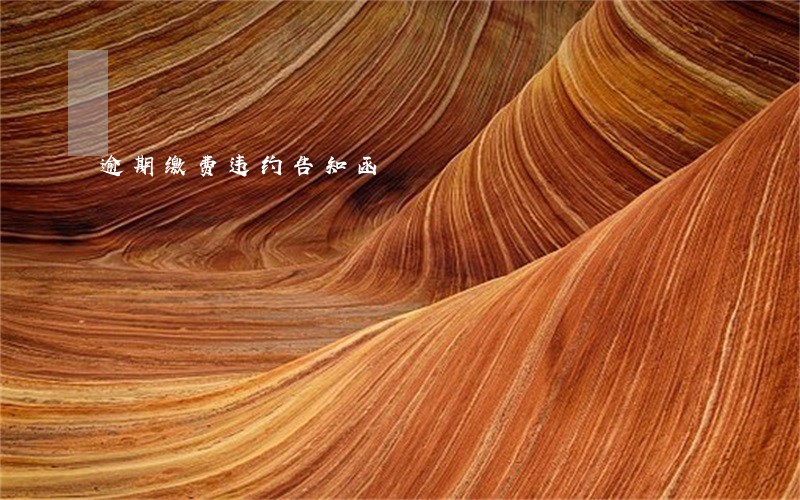 逾期缴费违约告知函 逾期缴费违约告知函