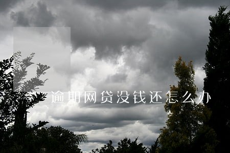 逾期网贷没钱还怎么办 逾期网贷没钱还怎么办
