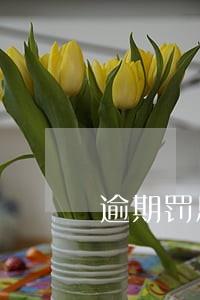 逾期罚息千分之二高吗 逾期罚息千分之二高吗