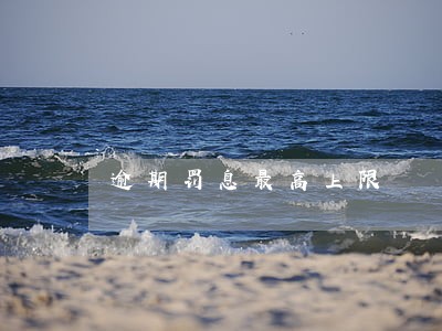 逾期罚息最高上限 逾期罚息最高上限