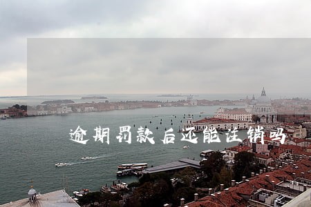 逾期罚款后还能注销吗 逾期罚款后还能注销吗