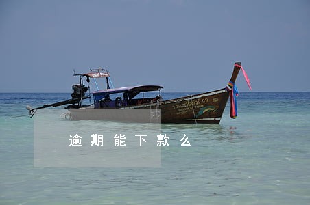 逾期能下款么 逾期能下款么