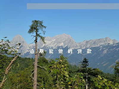 逾期能做的贷款