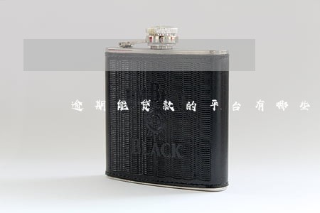 逾期能贷款的平台有哪些 逾期能贷款的平台有哪些