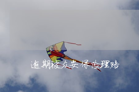逾期被众安保险理赔 逾期被众安保险理赔