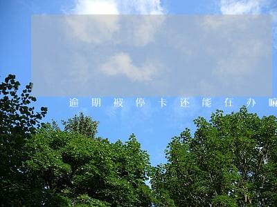 逾期被停卡还能在办嘛