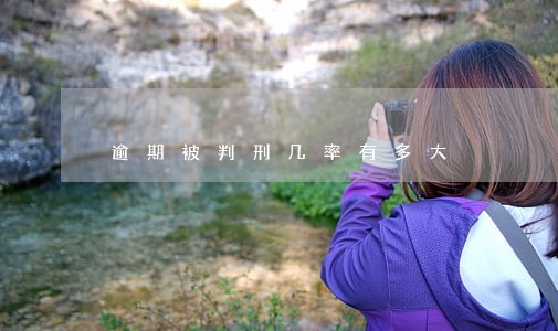 逾期被判刑几率有多大 逾期被判刑几率有多大