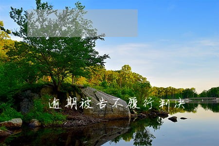 逾期被告不履行判决 逾期被告不履行判决