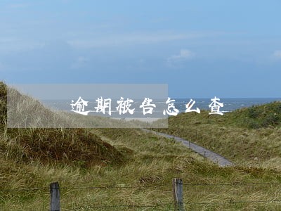 逾期被告怎么查 逾期被告怎么查