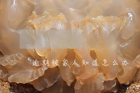 逾期被家人知道怎么办 逾期被家人知道怎么办