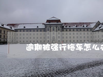 逾期被强行拖车怎么办 逾期被强行拖车怎么办