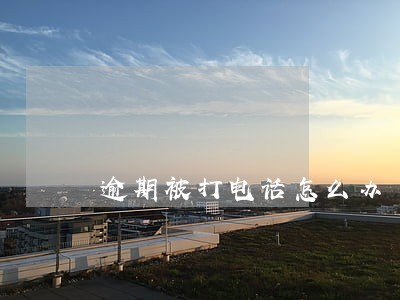 逾期被打电话怎么办 逾期被打电话怎么办