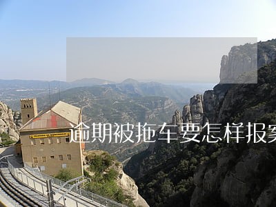 逾期被拖车要怎样报案 逾期被拖车要怎样报案