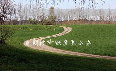 逾期被降额度怎么办
