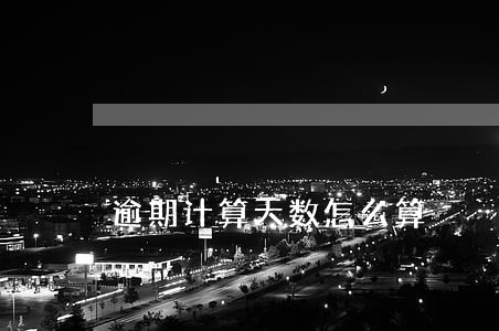 逾期计算天数怎么算