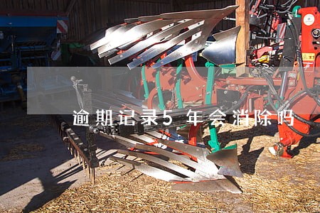 逾期记录5年会消除吗 逾期记录5年会消除吗
