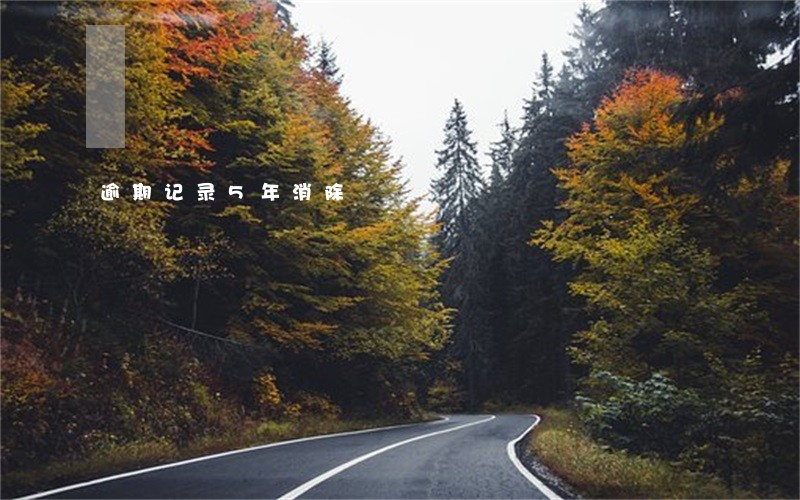 逾期记录5年消除 逾期记录5年消除